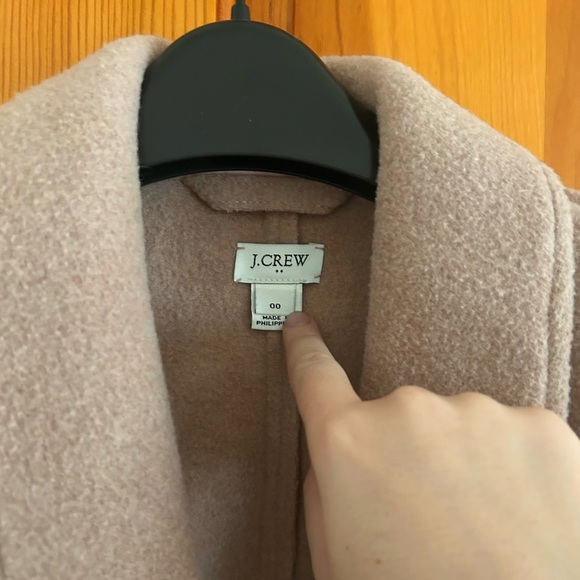 J.Crew Light Pink Jacket Coat - Picture 3 of 5